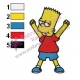 Bart Simpsos Simpsons Embroidery